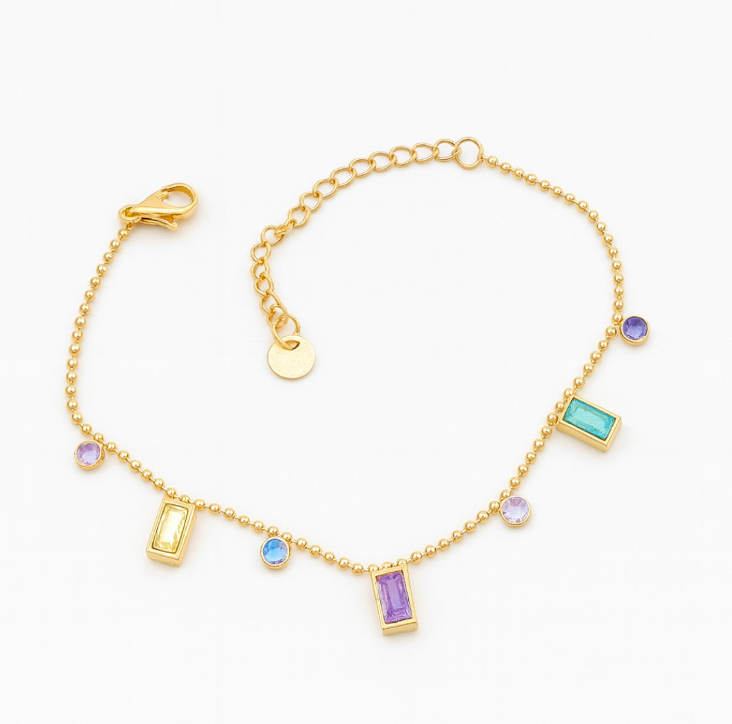 Multi pastel bracelet - GlintHub