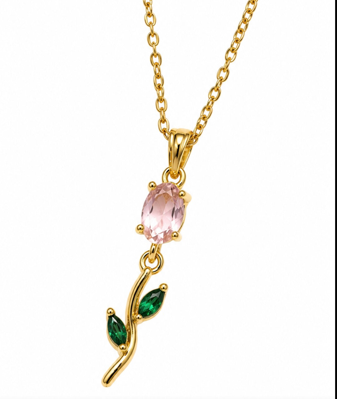 Bloom tulip necklace