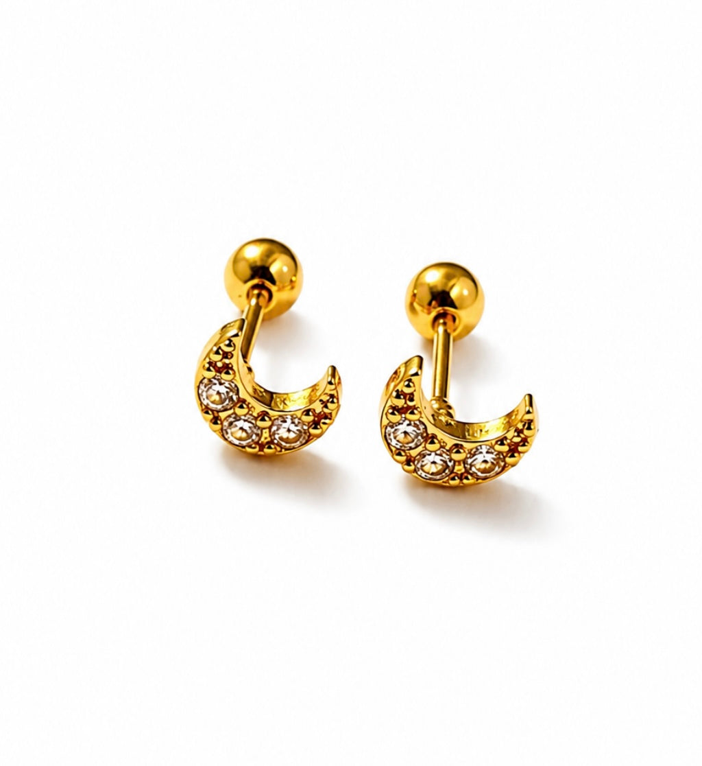 Half moon stud ( ball back stud)