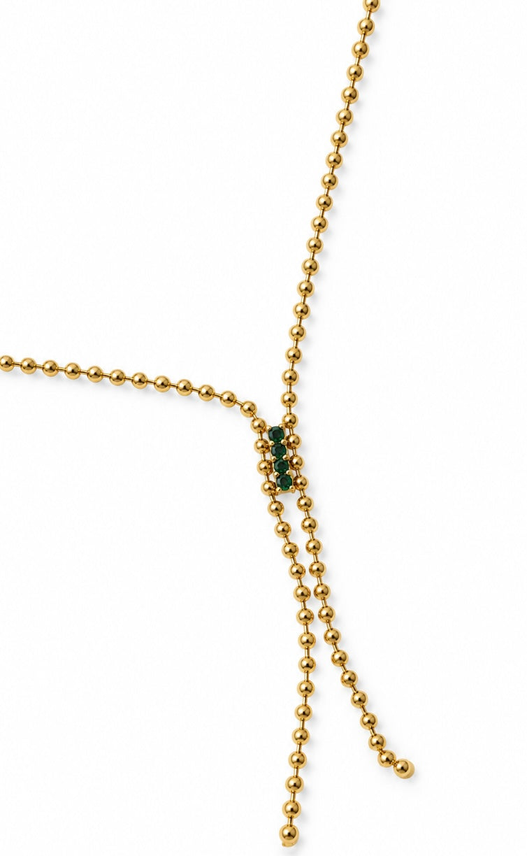 Miu chain necklace