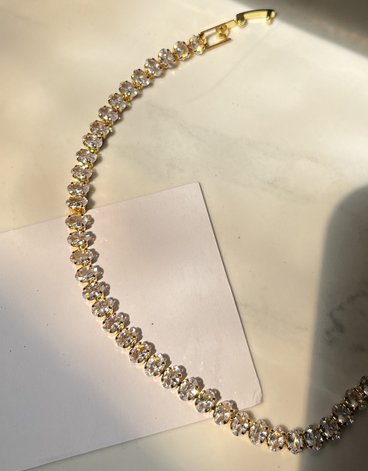 Gold Tennis Bracelet4