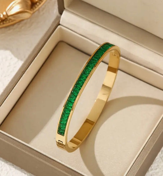 Emerald bracelet - GlintHub