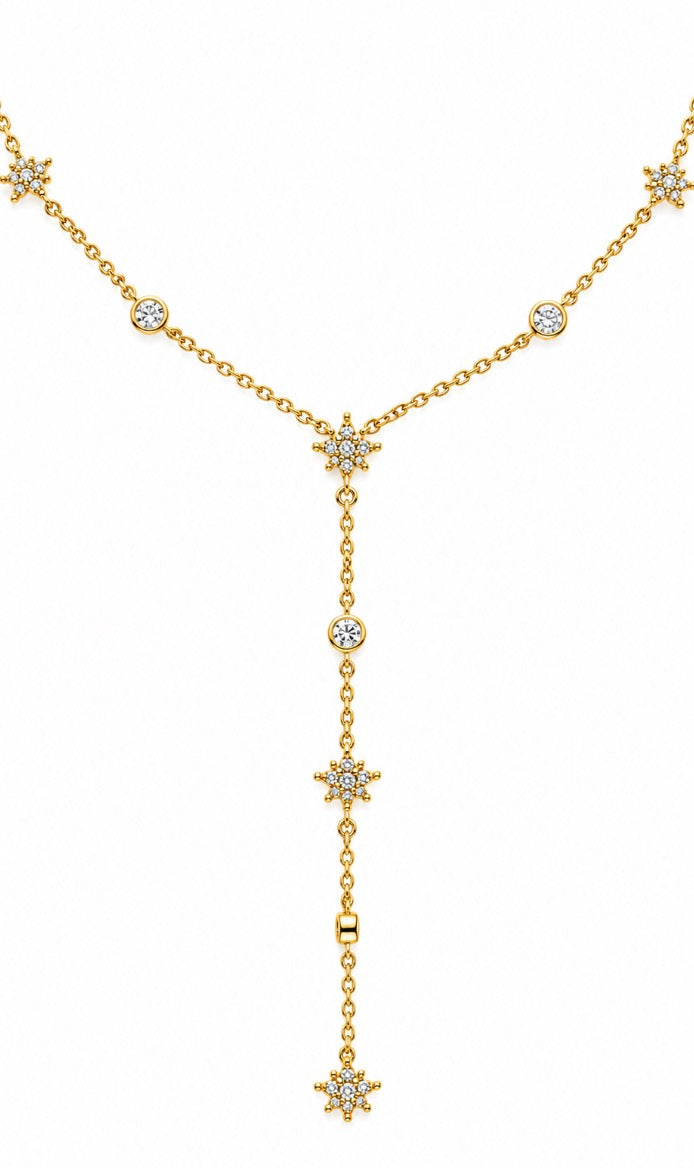 Y star necklace