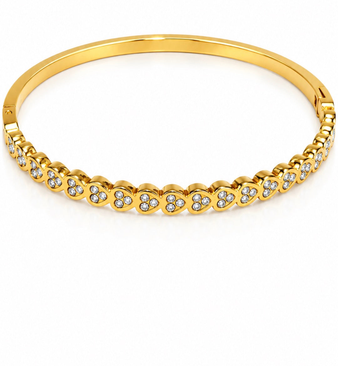 Dainty heart bracelet