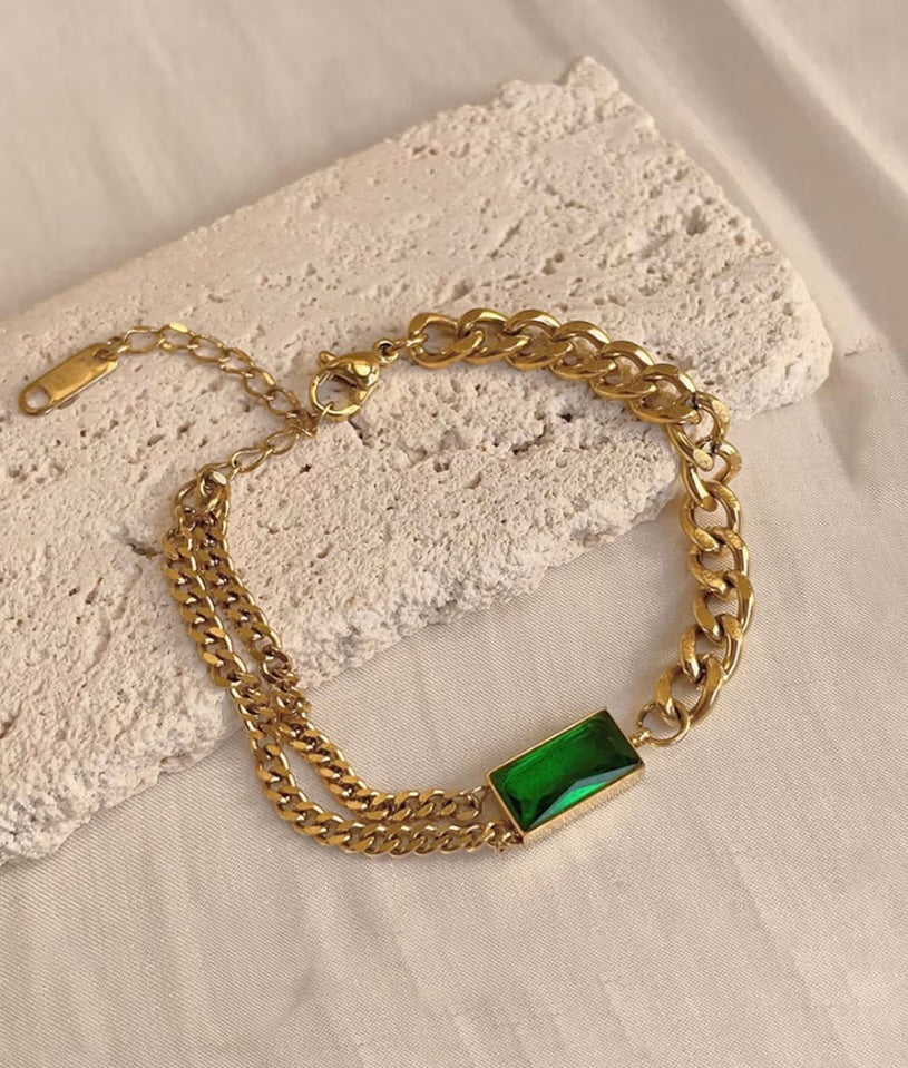 Olive bloom bracelet - GlintHub