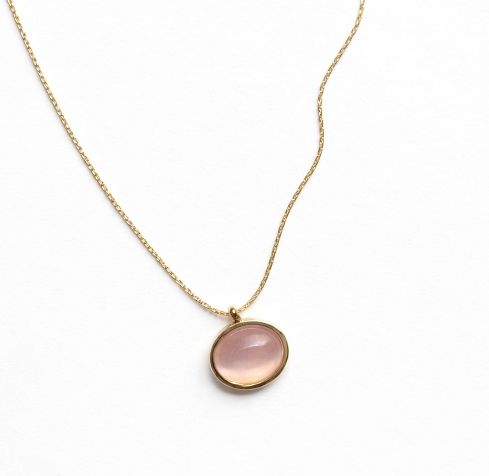 Rosy drip necklace - GlintHub