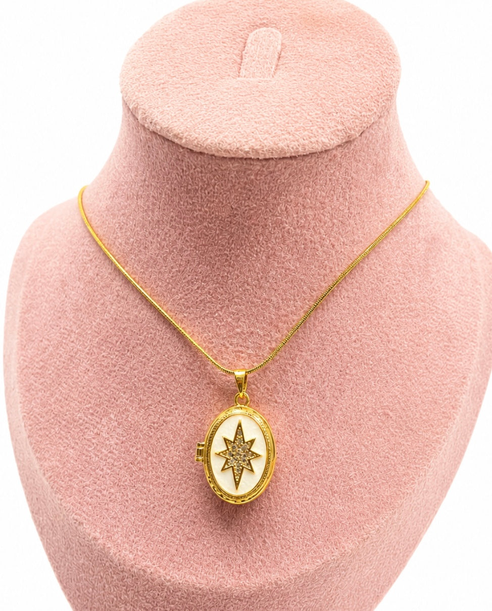 Vanilla glow openable necklace - GlintHub
