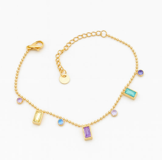 Multi pastel bracelet - GlintHub