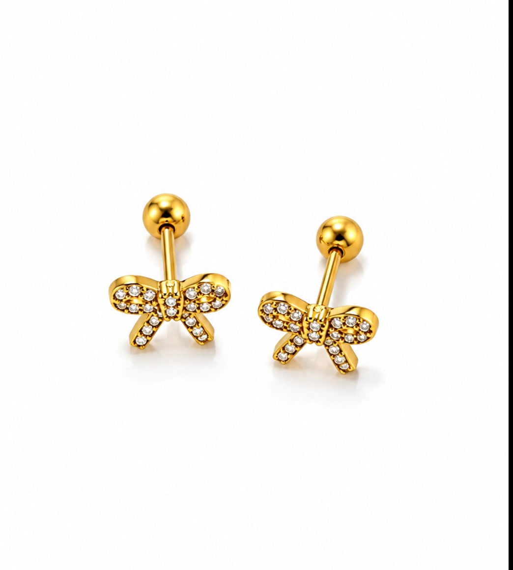 Mini bow studs ( ball back studs)