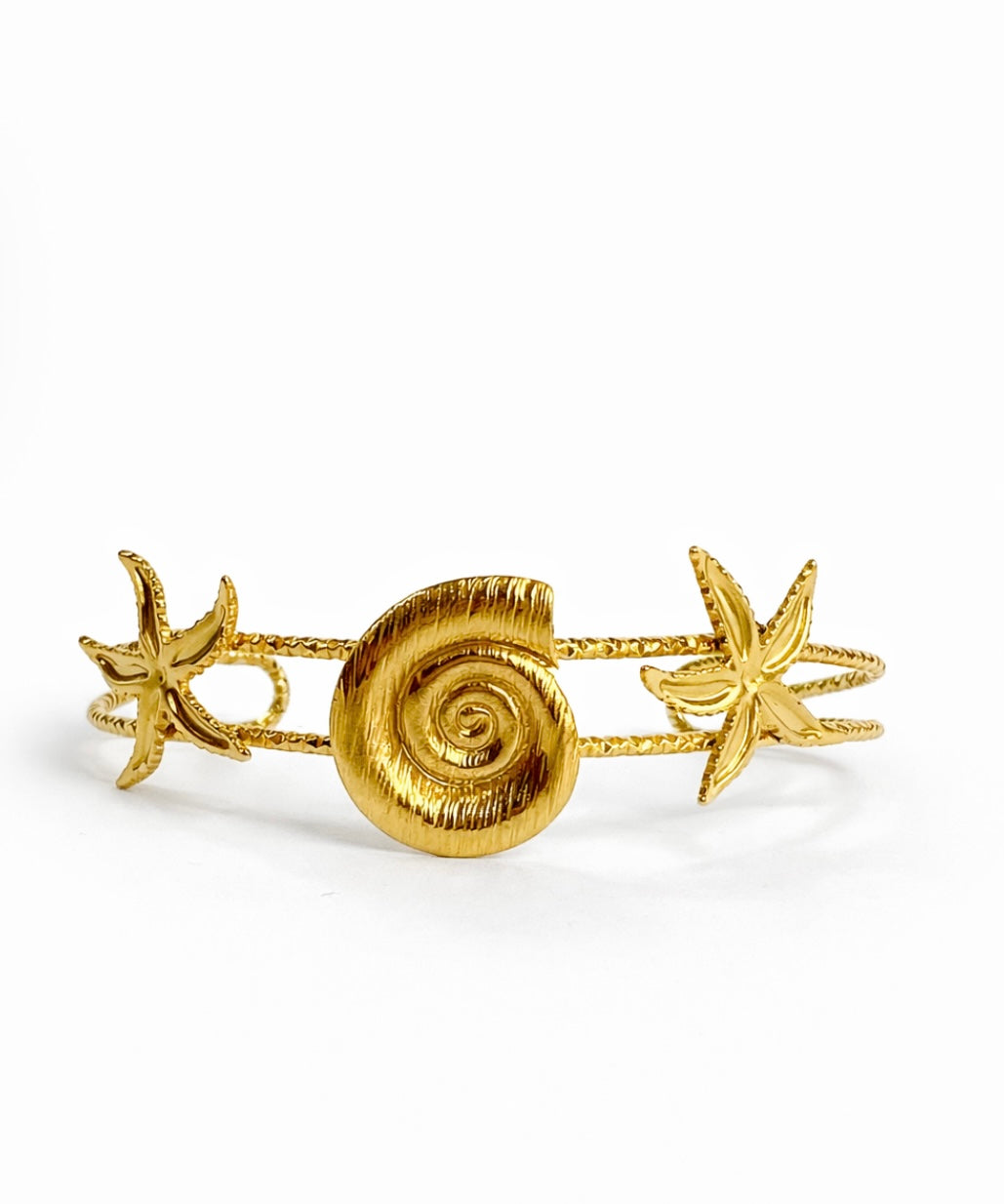 Shell and star bracelet (adjustable) - GlintHub