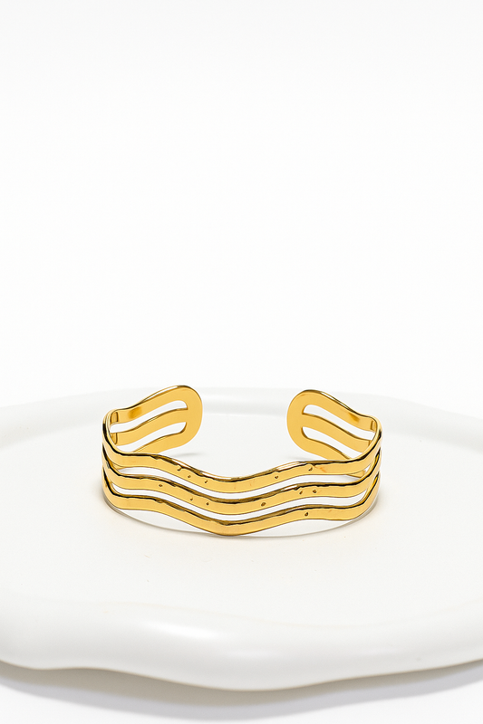 Mini wavy bracelet (adjustable) - GlintHub