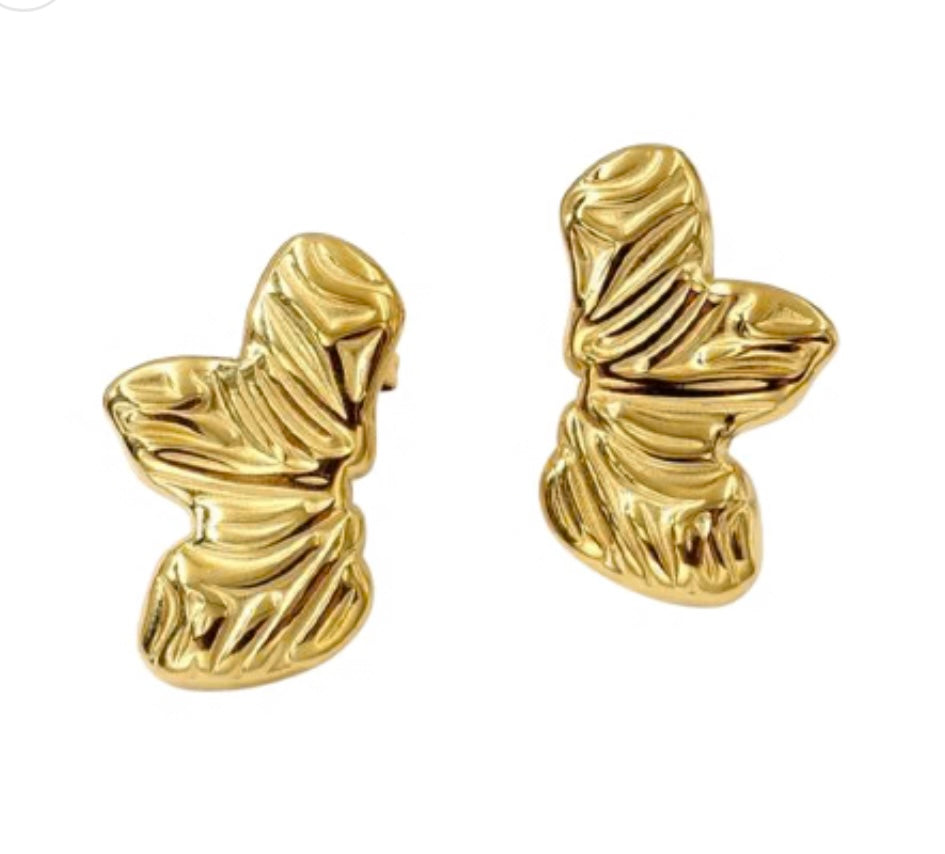 Leaf earrings - GlintHub