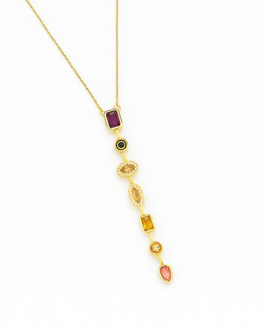 Radiance row necklace - GlintHub