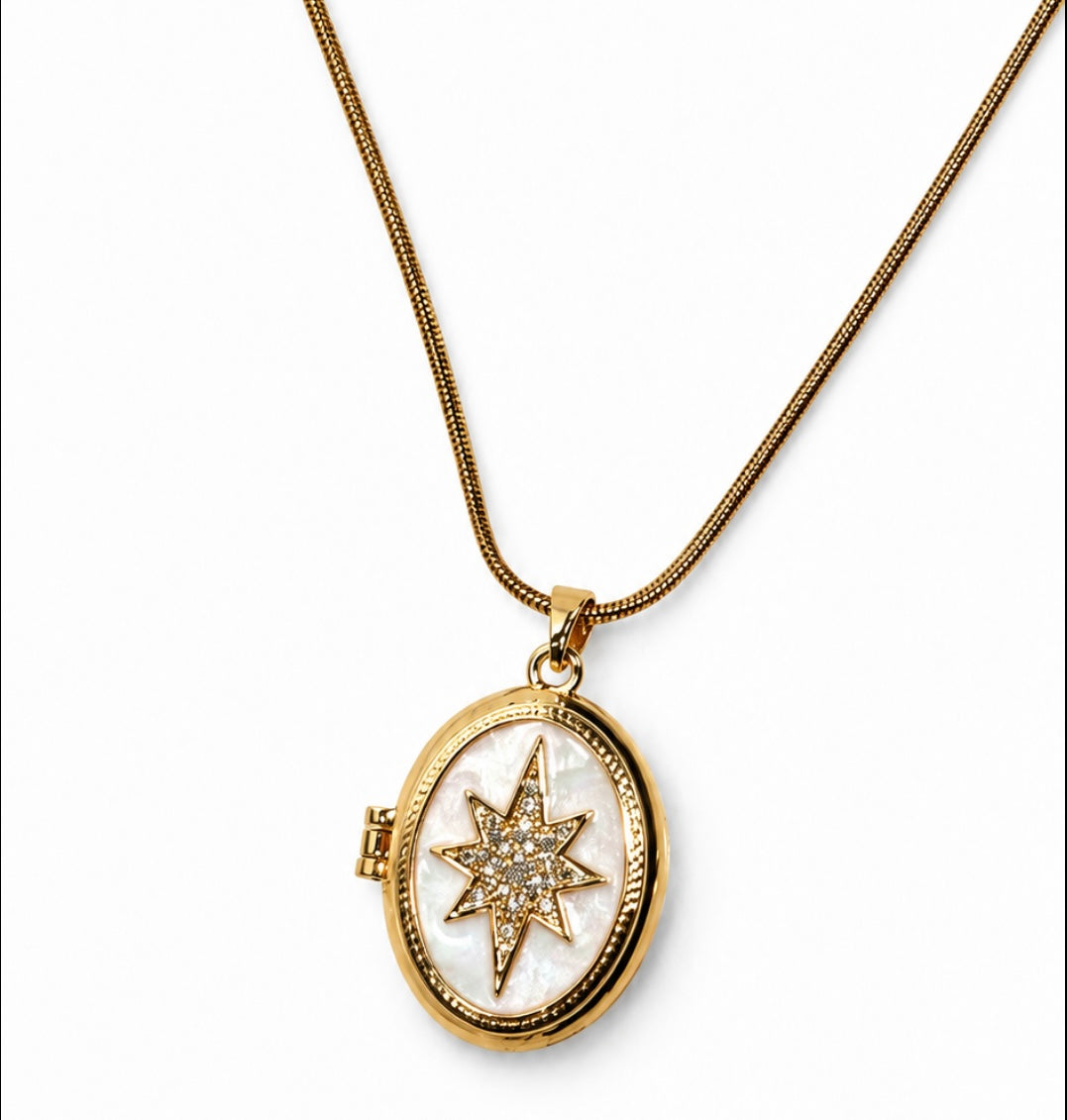 Vanilla glow openable necklace - GlintHub