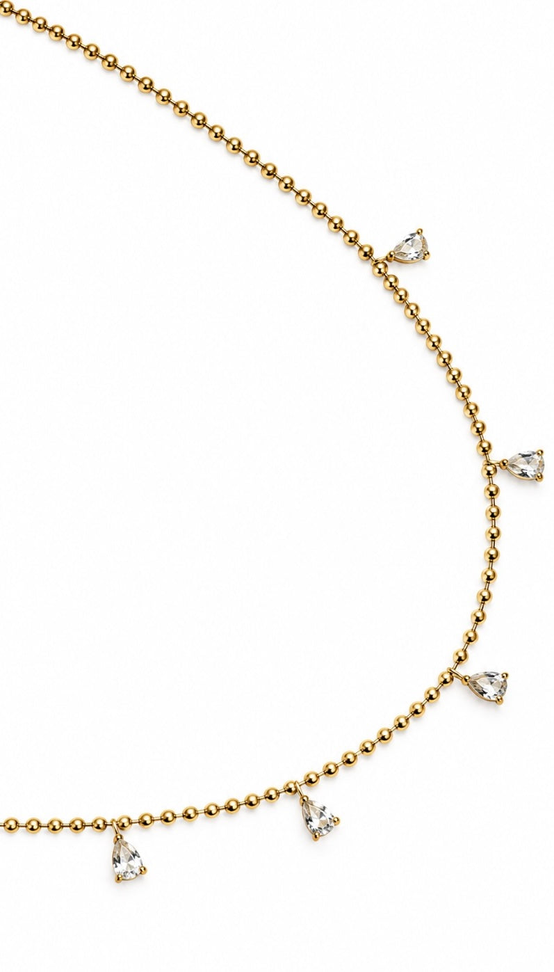 Droplet necklace