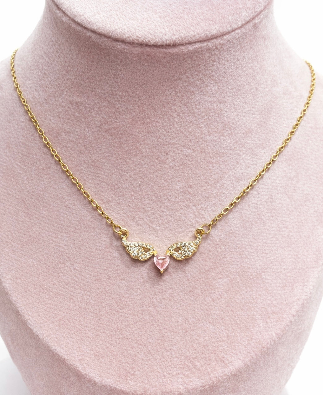 Wing heart necklace - GlintHub