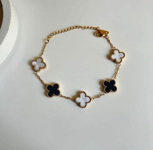 Reversible clover bracelet - GlintHub