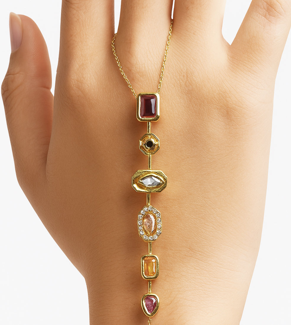 Radiance row necklace - GlintHub