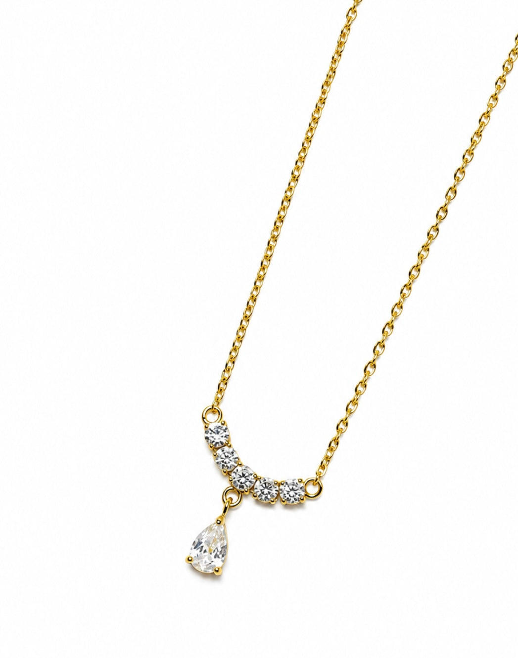 Nia drop necklace