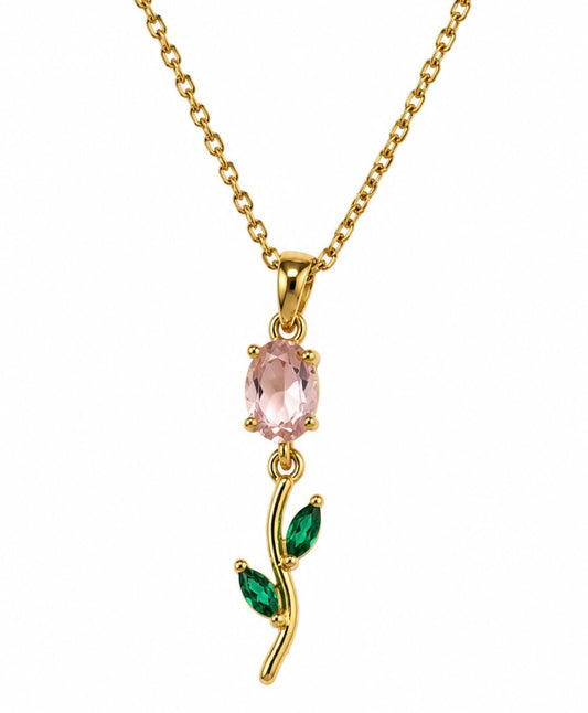 Bloom tulip necklace