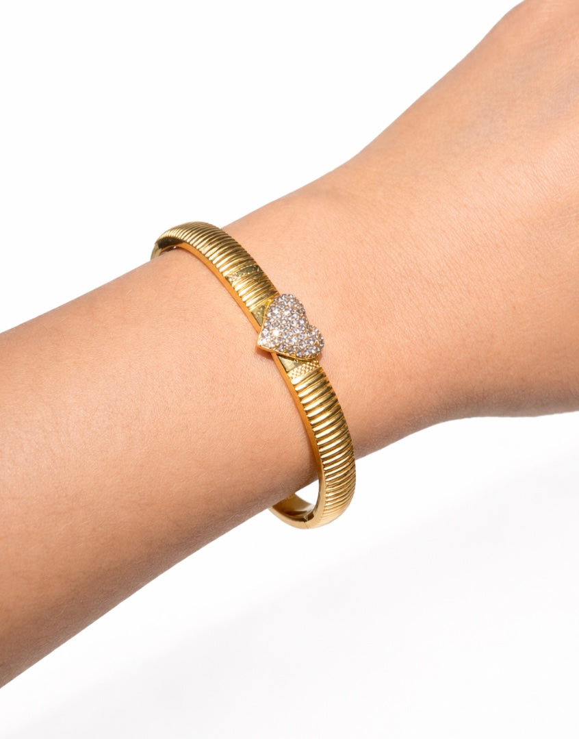 Golden trace baby bracelet - GlintHub