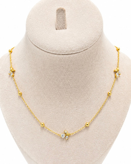 Cherry wrap necklace