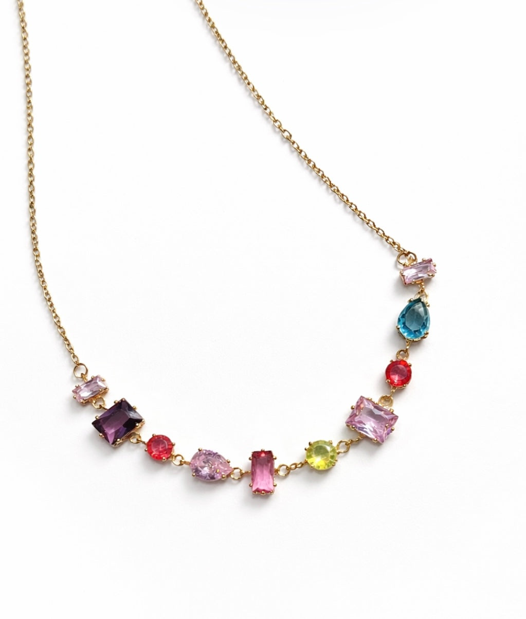 Gemstone necklace - GlintHub