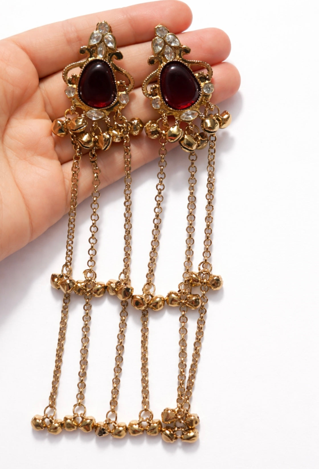 Ada khasmiri jhumka - GlintHub