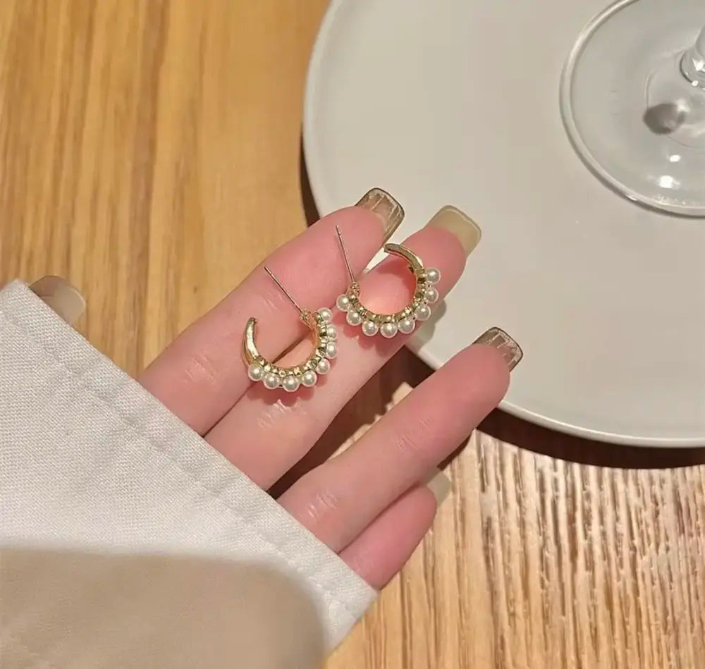 Double layered earring2