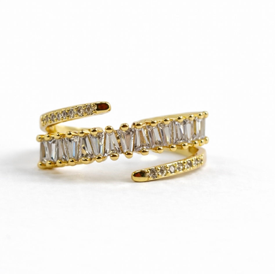 Diamond muse ring (adjustable) - GlintHub