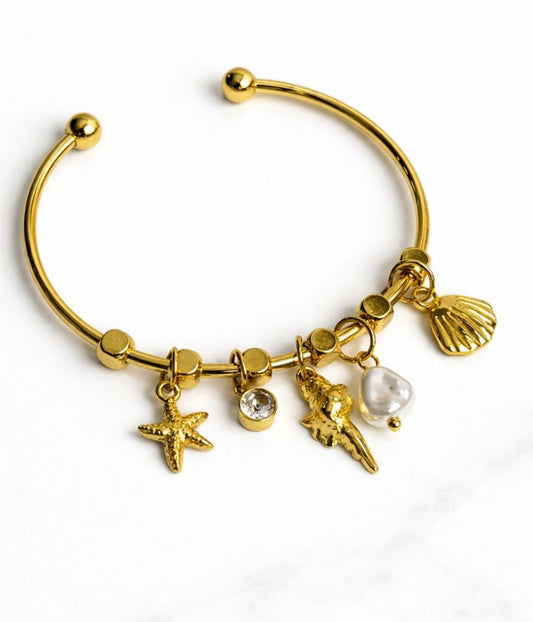 Sea charm baby bracelet