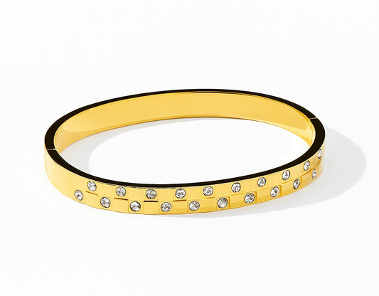 Crystal crown bracelet - GlintHub