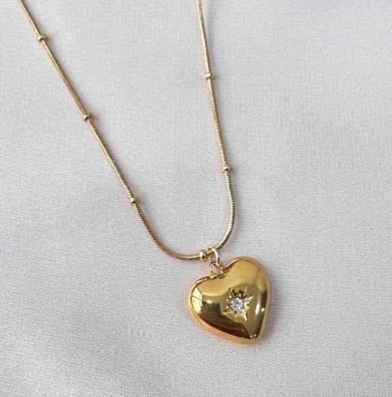 Star heart necklace - GlintHub