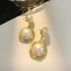 Pearl & Rhinestone Earring